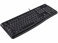 Logitech K120 Kabelgebundene Business Tastatur für Windows und Linux,...