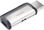 SanDisk Ultra Dual Drive USB Type-C Laufwerk Smartphone Speicher 32 GB (Mobiler