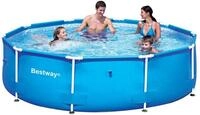 Bestway 56026 Frame Pool Stahlrahmenbecken 305 x 76 cm "Steel Pro" Blau