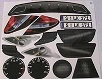 Big Bobby Car Stickers SLK Mercedes Benz