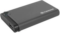 Transcend 2,5" SATA-III-SSD/HDD-Geh&auml;use, Gummigeh&auml;use, One-Touch-Backup 