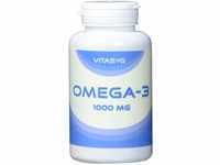 Vitasyg Omega 3 Fischöl Kapseln 1000mg 18% EPA, 12% DHA - 100 Stück