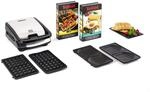 Tefal Snack Collection, Waffeleisen und Sandwiches, Erweiterbar, Platten