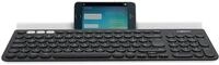 Logitech K780 Kabellose Tastatur, Bluetooth und 2m4 GHz Verbindung, Multi Device und