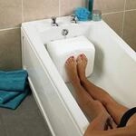 Gordon Ellis Ashby Bath Shortener, Designed for Shorter Individuals with Solid Foot