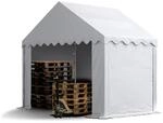 TOOLPORT Lagerzelt 3x2 m Zelthalle Unterstand Weidezelt PVC Plane 700 N...