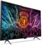 Philips 55PUS6101/12 Ultraflacher 4K Smart 139 cm (55 Zoll) LED-Fernseher mit Pixel