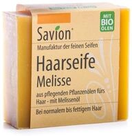 Savion Bio Haarseife Melisse | Nat&uuml;rliche Haarpflege f&uuml;r mehr F&uuml;lle & Glanz 