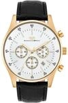 Rhodenwald & S&ouml;hne Goodwill Herrenuhr Chronograph Edelstahl Gelbgold 5 ATM