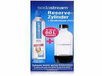 Sodastream 4052003330-12/18 Zusätzlicher C02-Zylinder + 1 PET-Flasche 1L...