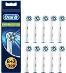 Braun Oral-B Crossaction 8er+2 Aufsteckb&uuml;rsten/Aufs&auml;tze, Modell 2014