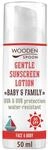 Wooden Spoon Sonnenschutz LSF 50 50ml, wasserfest, geeignet fuer Kinder