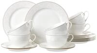 Ritzenhoff & Breker Kaffeeservice Isabella, 18-teilig, Fine-China-Porzellangeschirr,