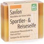 Savion 2-in-1 Naturseife f&uuml;r Sport & Reise | Haare & K&ouml;rper | Vegan, Palm&ouml;lfrei,