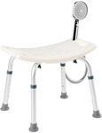 Arebos Duschhocker | H&ouml;henverstellbar | Aluminium-Rahmen |...