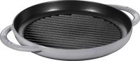 Staub 40509-522-0 Grillpfanne, rund, Gusseisen, grau, 26 cm