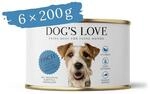DOG'S LOVE Classic Fisch, 6er-Pack (6 x 200g)