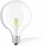 OSRAM Lamps LED Star Classic Globe Lampe, in Ballform mit E27-Sockel, nicht dimmbar,
