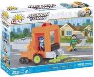 Cobi 1784 - Konstruktionsspielzeug, Street Sweeper, orange