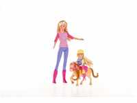 Simba 105738051 - Steffi Love Horse Training, Steffi als Reitlehrerin, mit Pony und