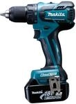 Makita Akku-Bohrschrauber, (18 V/5,0 Ah im Makpac inklusive 2 Akkus und...