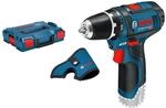 Bosch Professional 12V System Akku Bohrschrauber GSR 12V-15 (inkl. 2x Einlage,