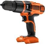 Black+Decker Akku-Schlagbohrschrauber BDCH188N (18V mit 2-Gang Getriebe, 10 mm