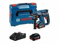 Bosch Professional GBH 18 V-EC Akku-Bohrhammer mit SDS-plus, 2x4,0 Ah Akku,...