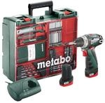 metabo PowerMaxx BS Basic Set, 12V Akku-Bohrschrauber & Zubeh&ouml;r | Mobile...