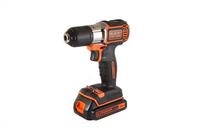 Black+Decker Autosense Akku-Bohrschrauber ASD18K &ndash; Akkubohrer mit