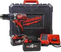 Milwaukee 4933443520 &ndash; M 18 bpd-402c Schlagbohrmaschine 18 V, 4,0 Ah Lithium, 2