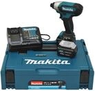 Makita Akku-Schlagschrauber, 10,8 V, 4 Ah, 2 Akkus und Ladeger&auml;t im Makpac,
