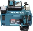Makita Akku-Winkelbohrmaschine 18 V ZKBF / 5 Ah im Makpac, DDA350RTJ