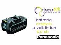 Panasonic Werkzeug Akkupack EY 9L54 B 18 Volt 5.0 Ah Li-Ionen