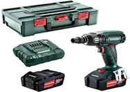 Metabo Akku-Schlagschrauber SSW 18 LTX 400 BL (602205500) 18V 2x Li-Ion;...
