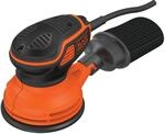 Black+Decker Exzenterschleifer (240W, mit integrierter Staubabsaugung, zum