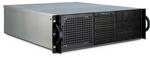 InteR-Tech 3U-30248 Supporto Nero, Acciaio Inox (inteR-Tech Ipc 3U-30248 -