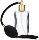 Fantasia Parfum Flakon leer 100ml mit Ball Zerst&auml;uberpumpe, ovale Klarglas...