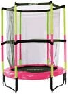 Hornet Kindertrampolin Jump In - Trampolin mit Sicherheitsnetz - 140 cm, pink - 65609