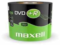 100 Maxell DVD+R 4,7 GB 16x Speed in Shrink
