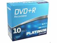 PLATINUM DVD+R 4,7GB 16x 10er Slimcase 102566