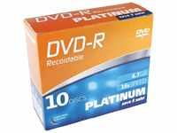 PLATINUM DVD-R 4,7GB 16x 10er Slimcase 102567