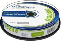 MediaRange DVD-R 4.7GB 120 Min 10er-Pack 16x