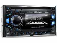 XOMAX XM-2CDB620 Autoradio mit CD-Player I Bluetooth Freisprecheinrichtung I 3...