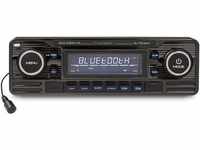 Caliber RCD120BT/B Retrodesign Autoradio mit Bluetooth Freisprechanlage (CD...