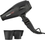 Babyliss Pro BAB6510IE Caruso Haartrockner mit Ionen-Technologie, schwarz, Black