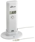 TFA Dostmann Weatherhub Thermo-Hygro-Sender, mit wasserfestem Kabelf&uuml;hler, Smart