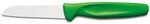W&uuml;sthof 3013g Gem&uuml;semesser, Edelstahl, gr&uuml;n, 8 x 3 x 3 cm