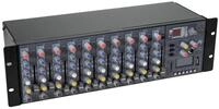 OMNITRONIC RM-1422FX USB Rack-Mixer | Professioneller 19"-Mixer mit 12 Kan&auml;len,