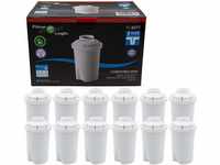 FilterLogic FL601T | 12er Pack Wasserfilterkartuschen kompatibel mit Brita...